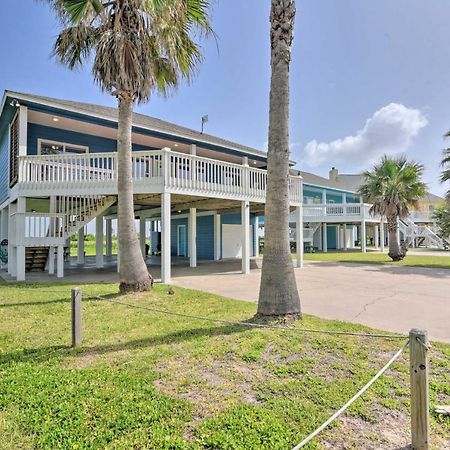 فيلا Bright Crystal Beach House, Walk To Coast! Bolivar Peninsula المظهر الخارجي الصورة