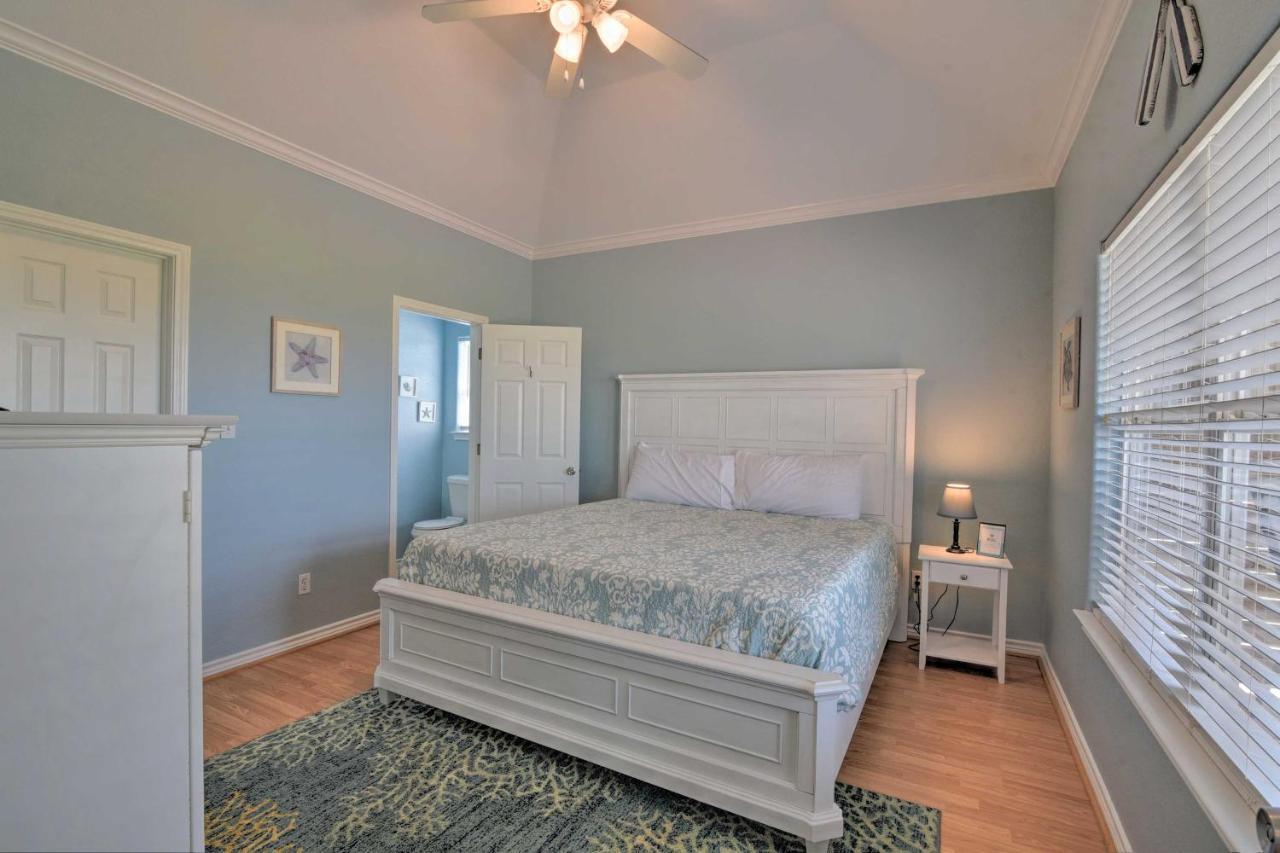 فيلا Bright Crystal Beach House, Walk To Coast! Bolivar Peninsula المظهر الخارجي الصورة