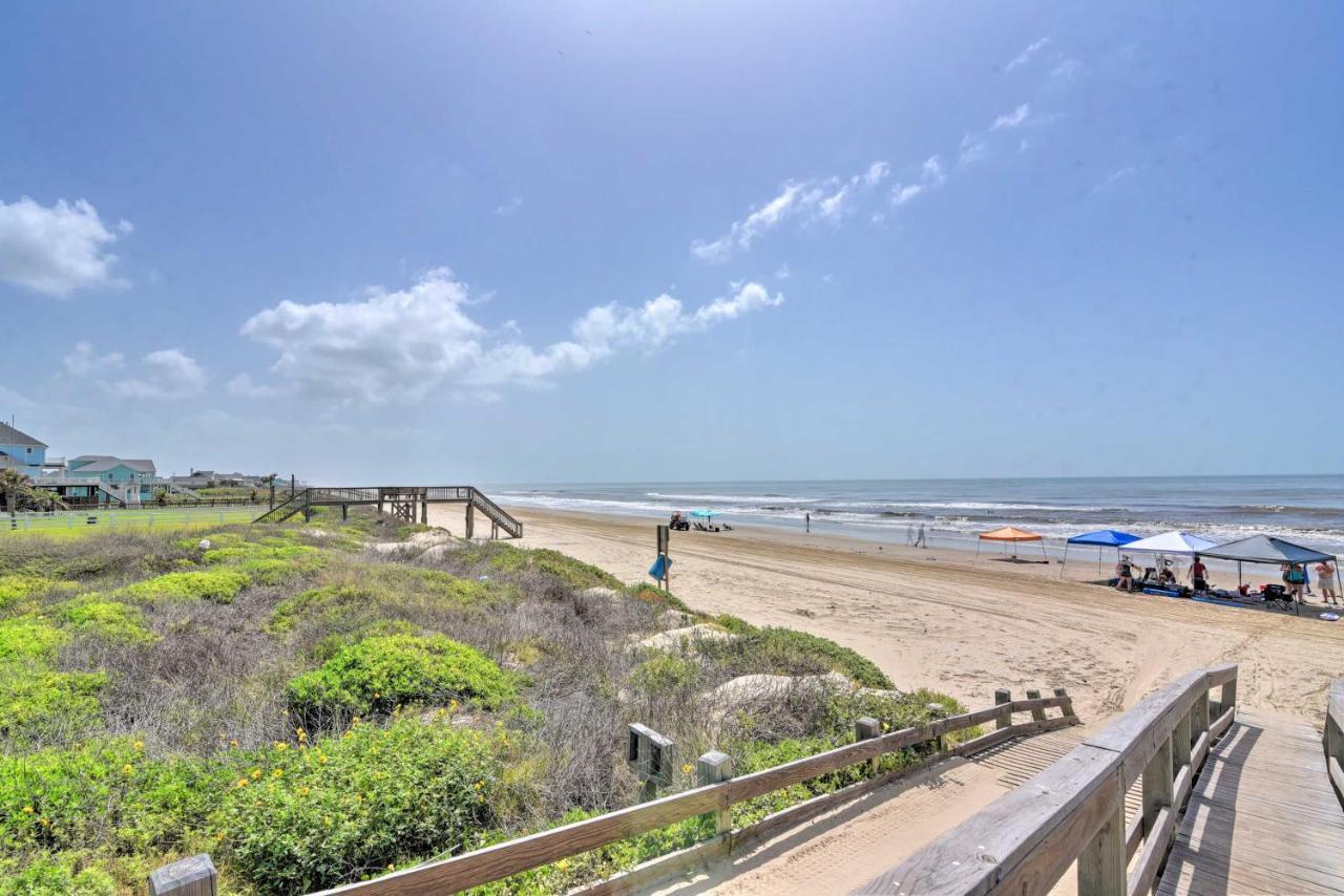 فيلا Bright Crystal Beach House, Walk To Coast! Bolivar Peninsula المظهر الخارجي الصورة