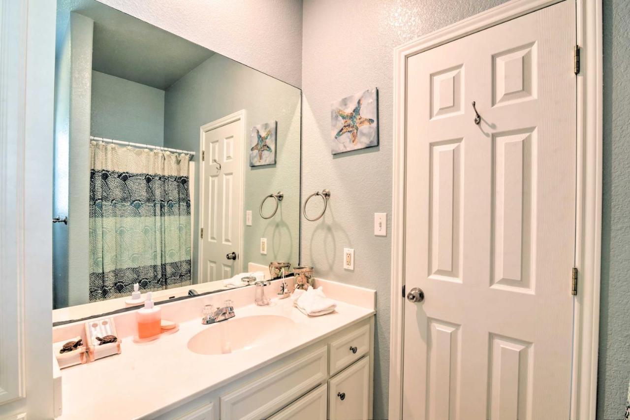 فيلا Bright Crystal Beach House, Walk To Coast! Bolivar Peninsula المظهر الخارجي الصورة