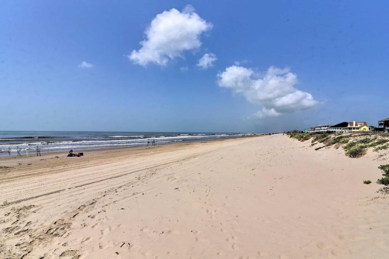 فيلا Bright Crystal Beach House, Walk To Coast! Bolivar Peninsula المظهر الخارجي الصورة