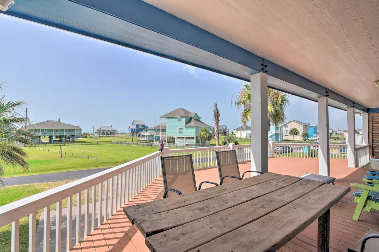 فيلا Bright Crystal Beach House, Walk To Coast! Bolivar Peninsula المظهر الخارجي الصورة