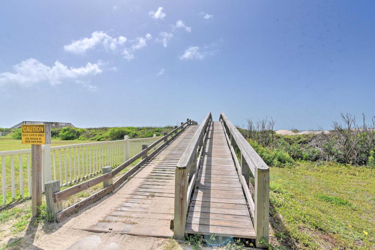 فيلا Bright Crystal Beach House, Walk To Coast! Bolivar Peninsula المظهر الخارجي الصورة
