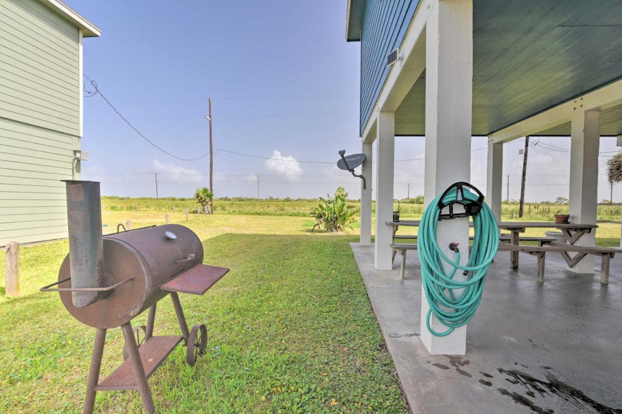 فيلا Bright Crystal Beach House, Walk To Coast! Bolivar Peninsula المظهر الخارجي الصورة