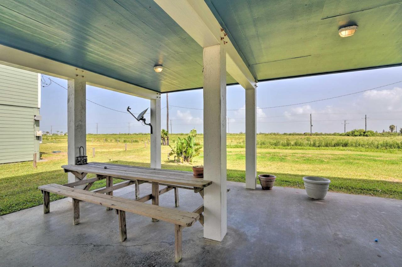 فيلا Bright Crystal Beach House, Walk To Coast! Bolivar Peninsula المظهر الخارجي الصورة